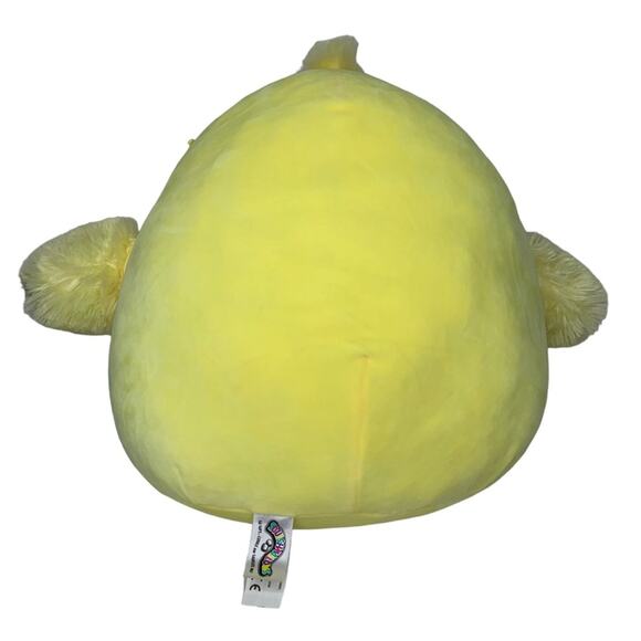 Squishmallows Aimee Bright Yellow Chick with Egg Patch on Belly 13" Tall - Picture 4 of 8